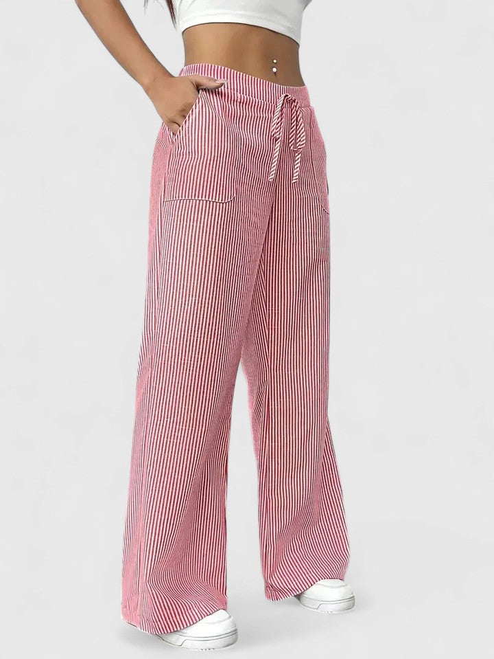 Women’s Elegant Pants with Adjustable Waist
