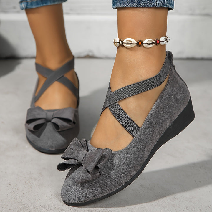 Women’s Sophisticated Flats with Wedge Sole