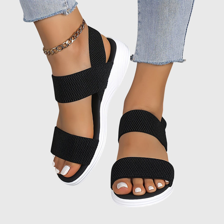 Women’s Lightweight Stretch Sandals with Orthopedic Support