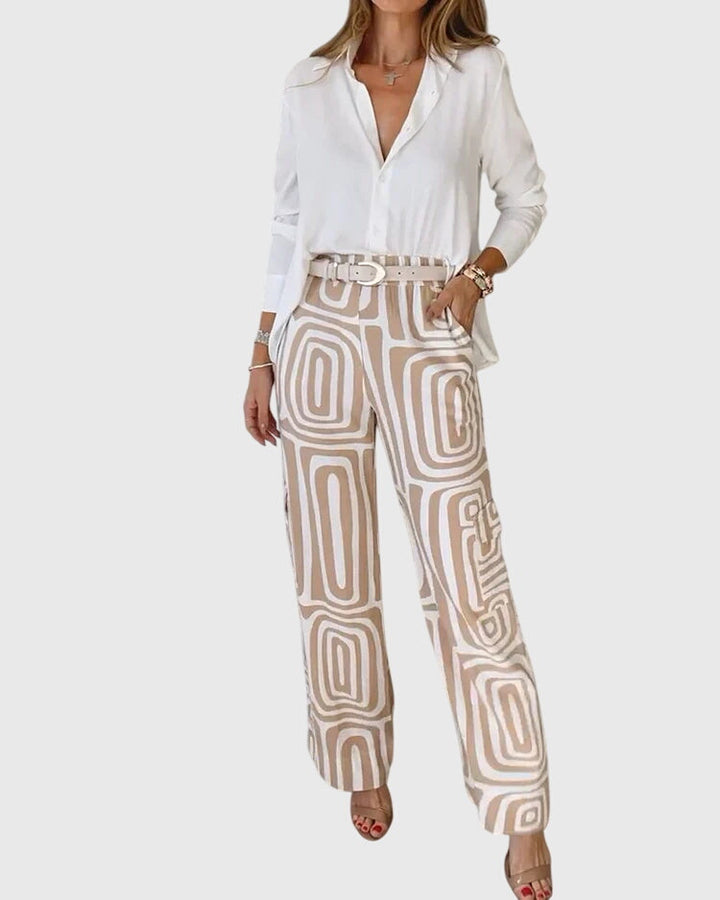 Women’s Stylish Pants with Free Blouse