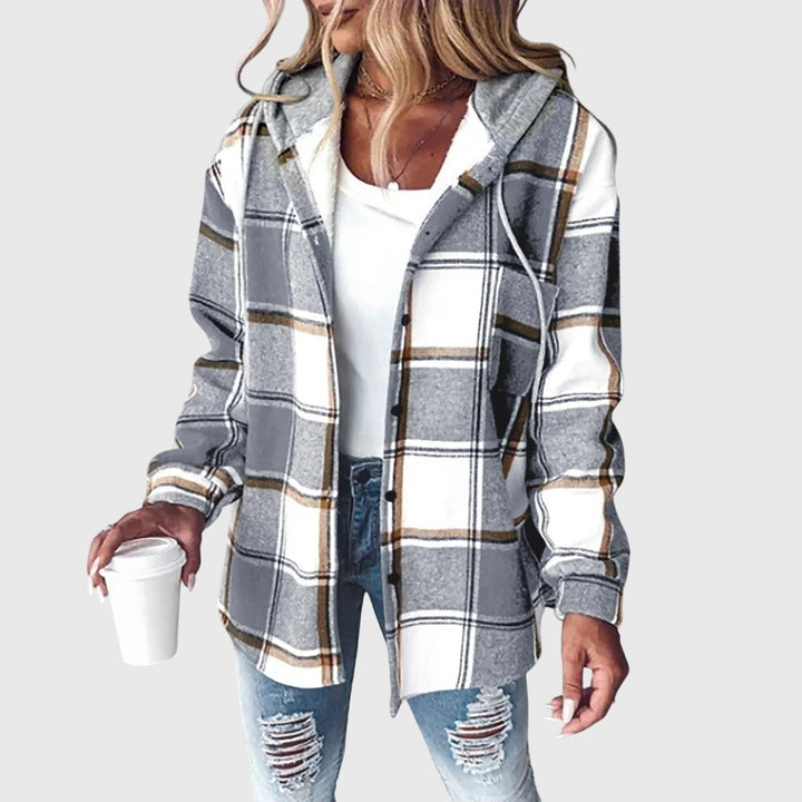 Martina | Women’s Mesh Button Placket Jacket All-Day Comfort