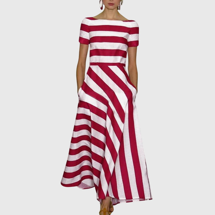 Carly | Women’s Striped Dress with Pockets