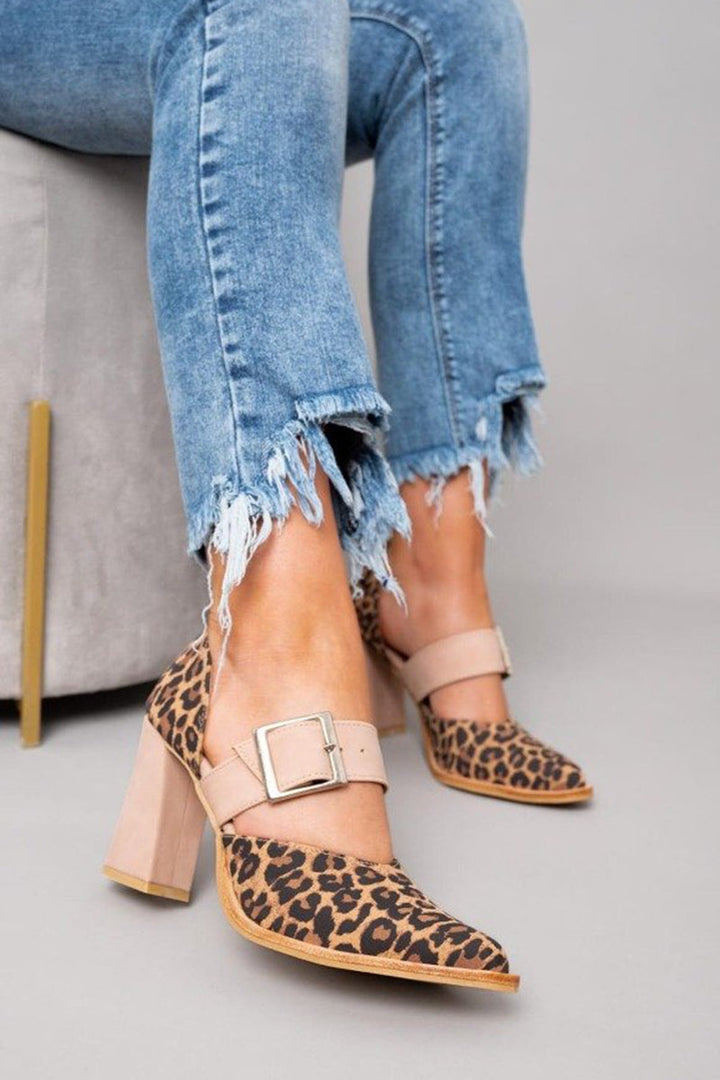 Women’s Elegant Heels with Pointed Toe