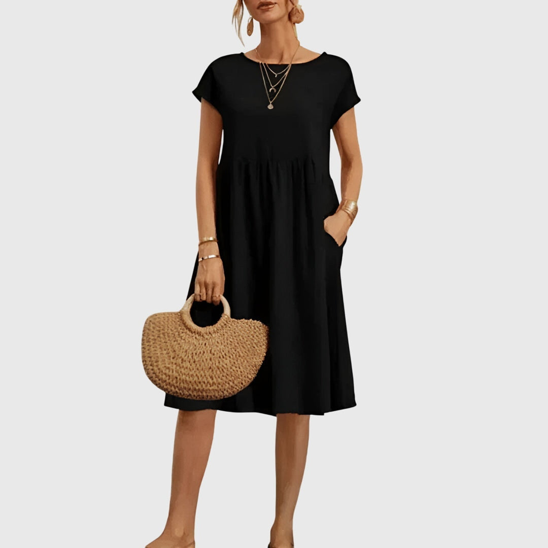 Women’s Elegant Spring Dress - Flowing Fit