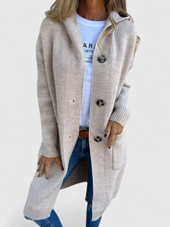 Women’s Cozy Cardigan with Button Closure