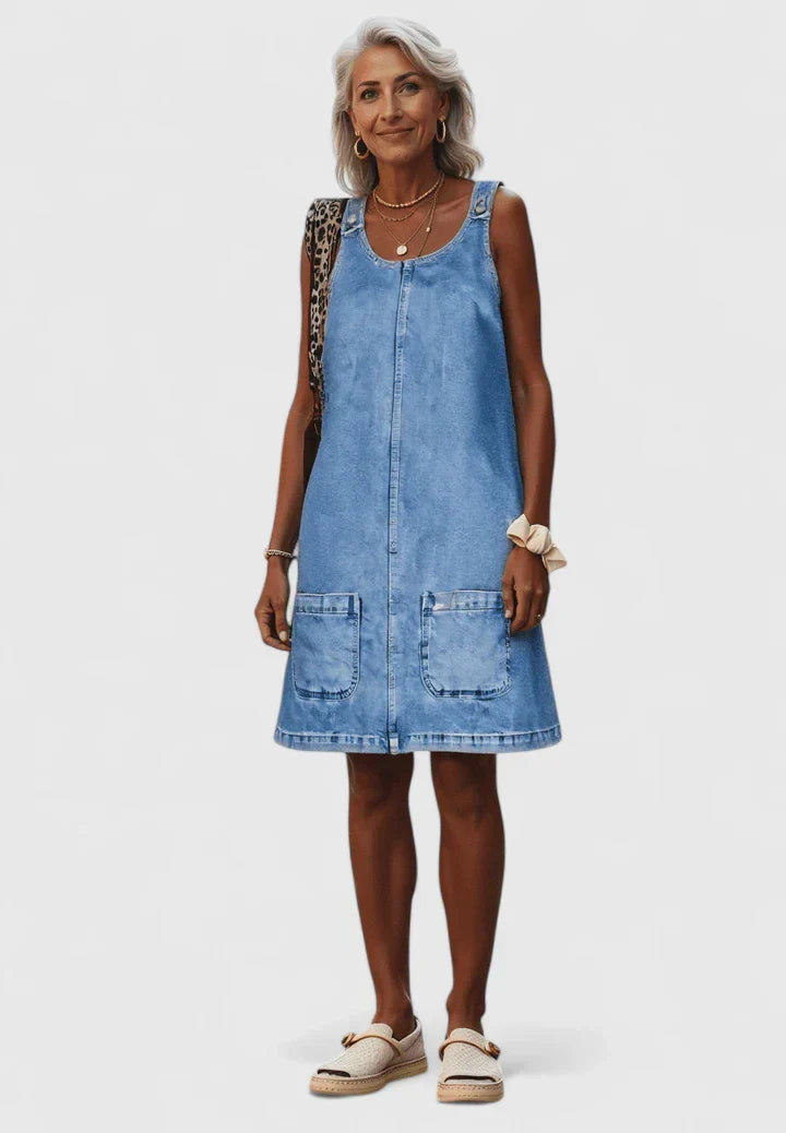 Women’s Midi Dress Pockets