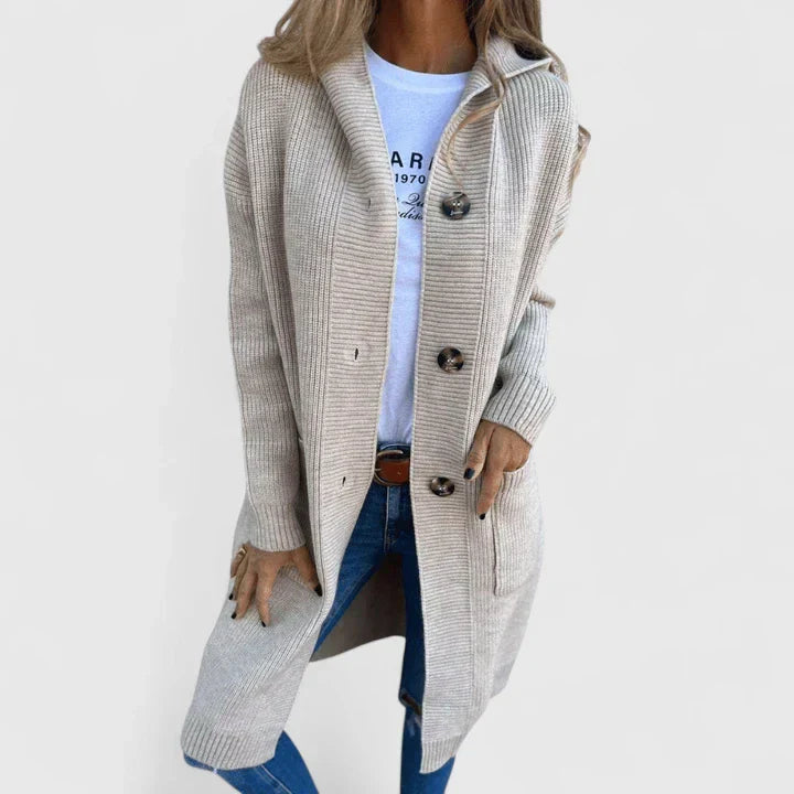 Dia | Women’s Elegant Cardigan with Button Front