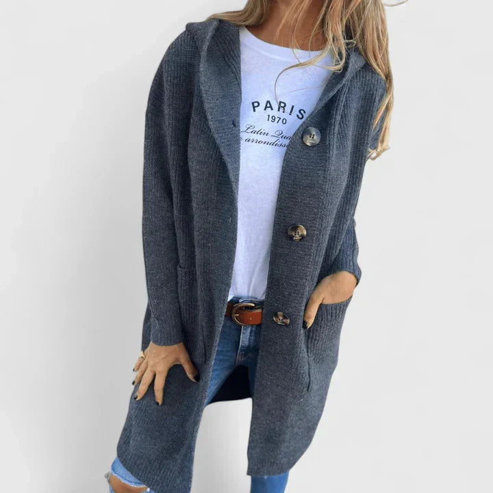 Dia | Women’s Elegant Cardigan with Button Front