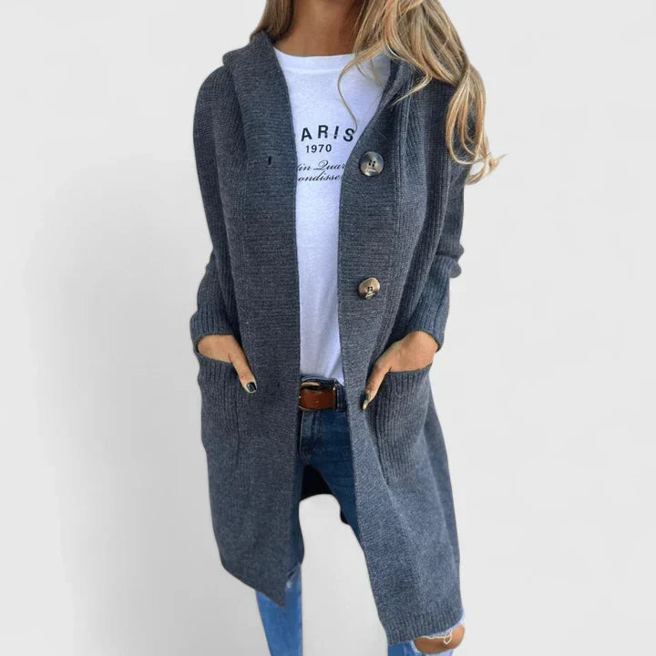 Dia | Women’s Elegant Cardigan with Button Front