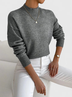 Marchelina | Women’s Elegant Turtleneck Sweater with Warm Collar