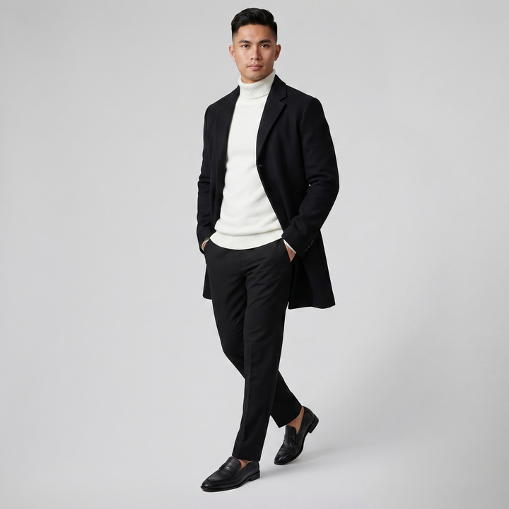 Men’s Burnished Leather Penny Loafer | Olamil