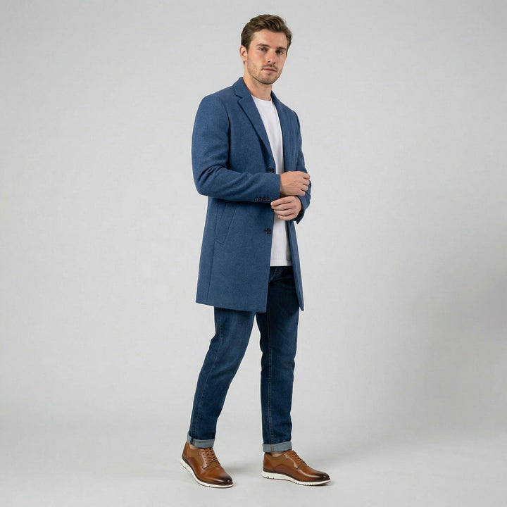 Men’s Burnished Toe Hybrid Derby Shoes | Olamil