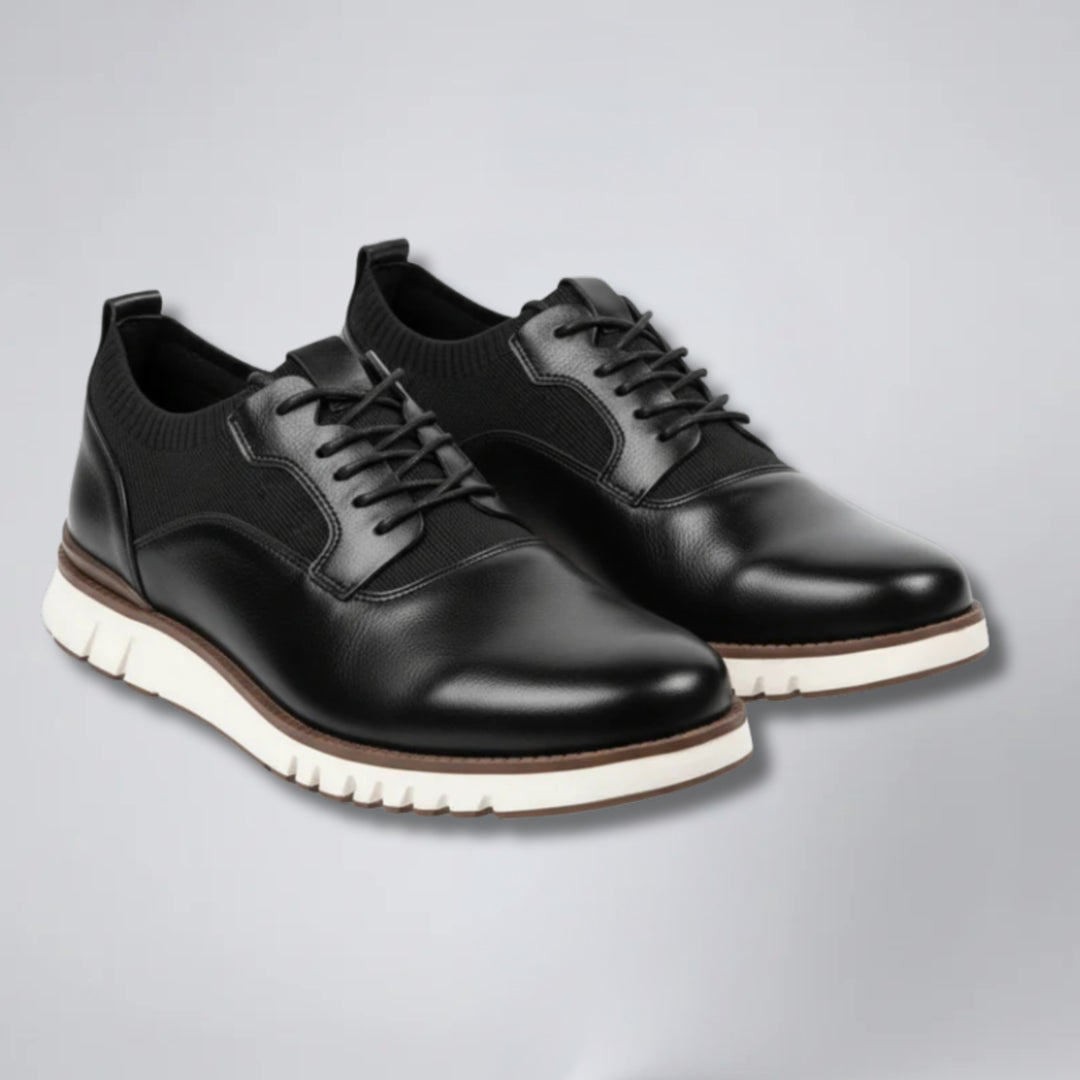 Men’s Burnished Toe Hybrid Derby Shoes | Olamil