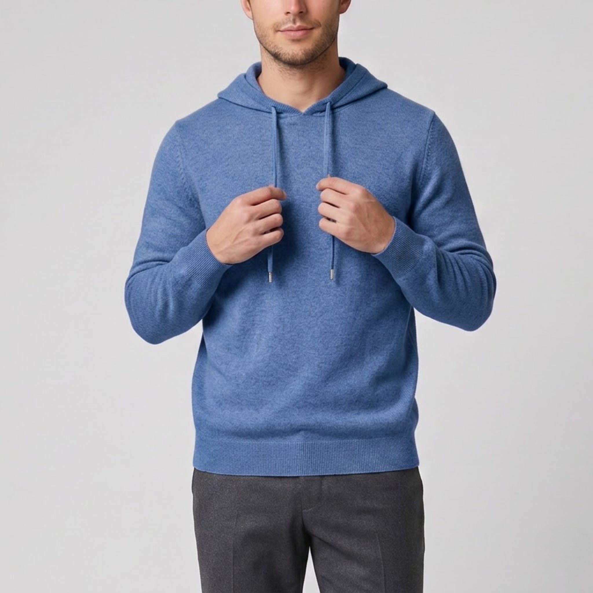 Men’s Cashmere Merino Wool Hoodie | Olamil