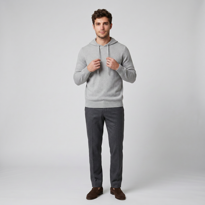 Men’s Cashmere Merino Wool Hoodie | Olamil