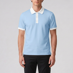 Men's Polo Shirt – Contrast Trim