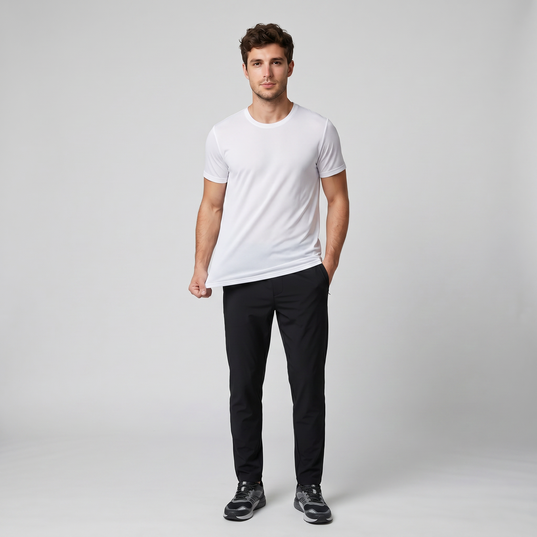 Olamil - Men’s Crew-Neck Quick-Dry T-Shirt