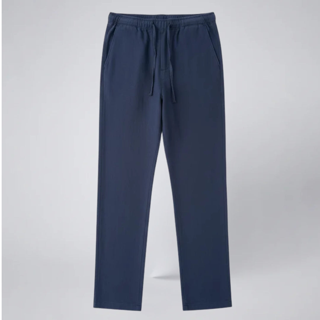 Men’s Elastic Waist Straight Leg Trousers | Olamil