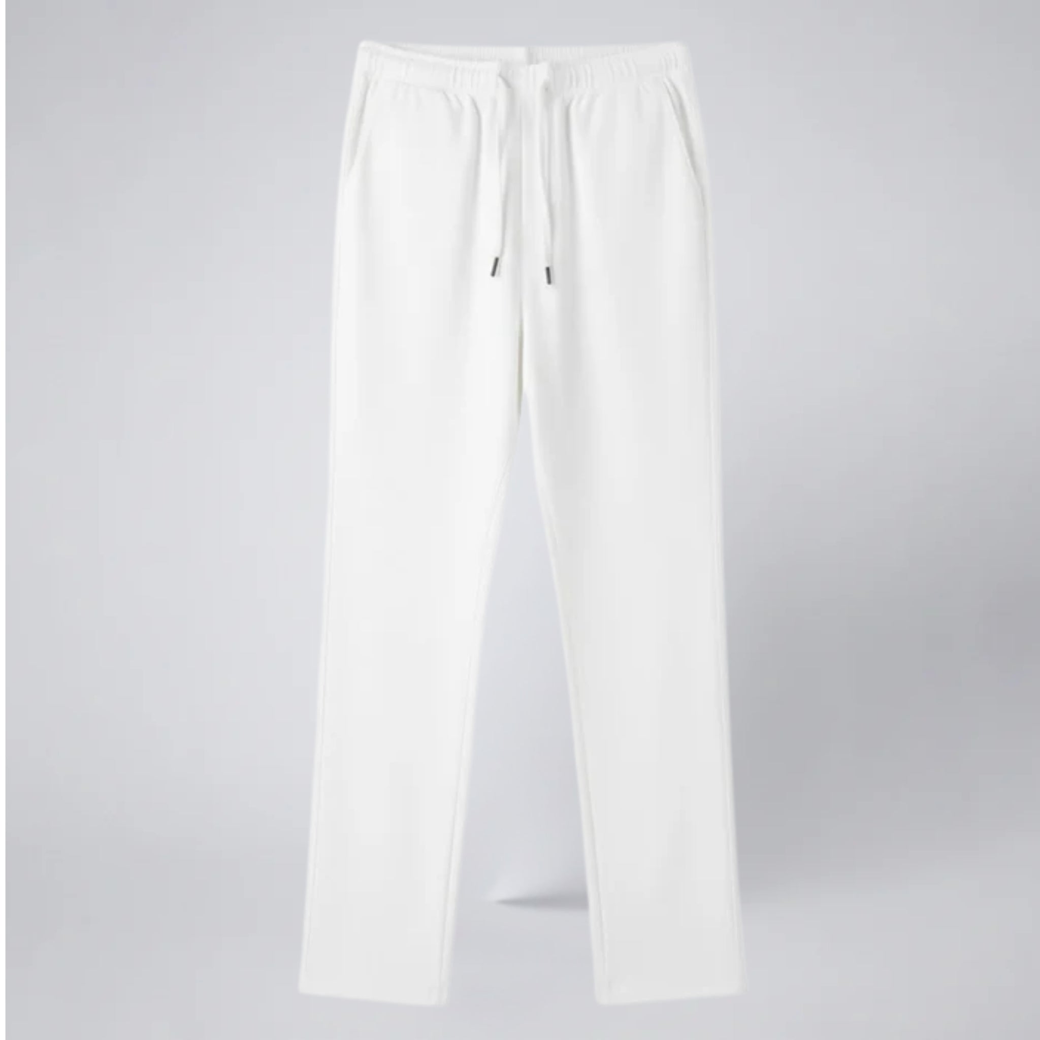 Olamil - Men’s Elastic Waist Straight Leg Trousers