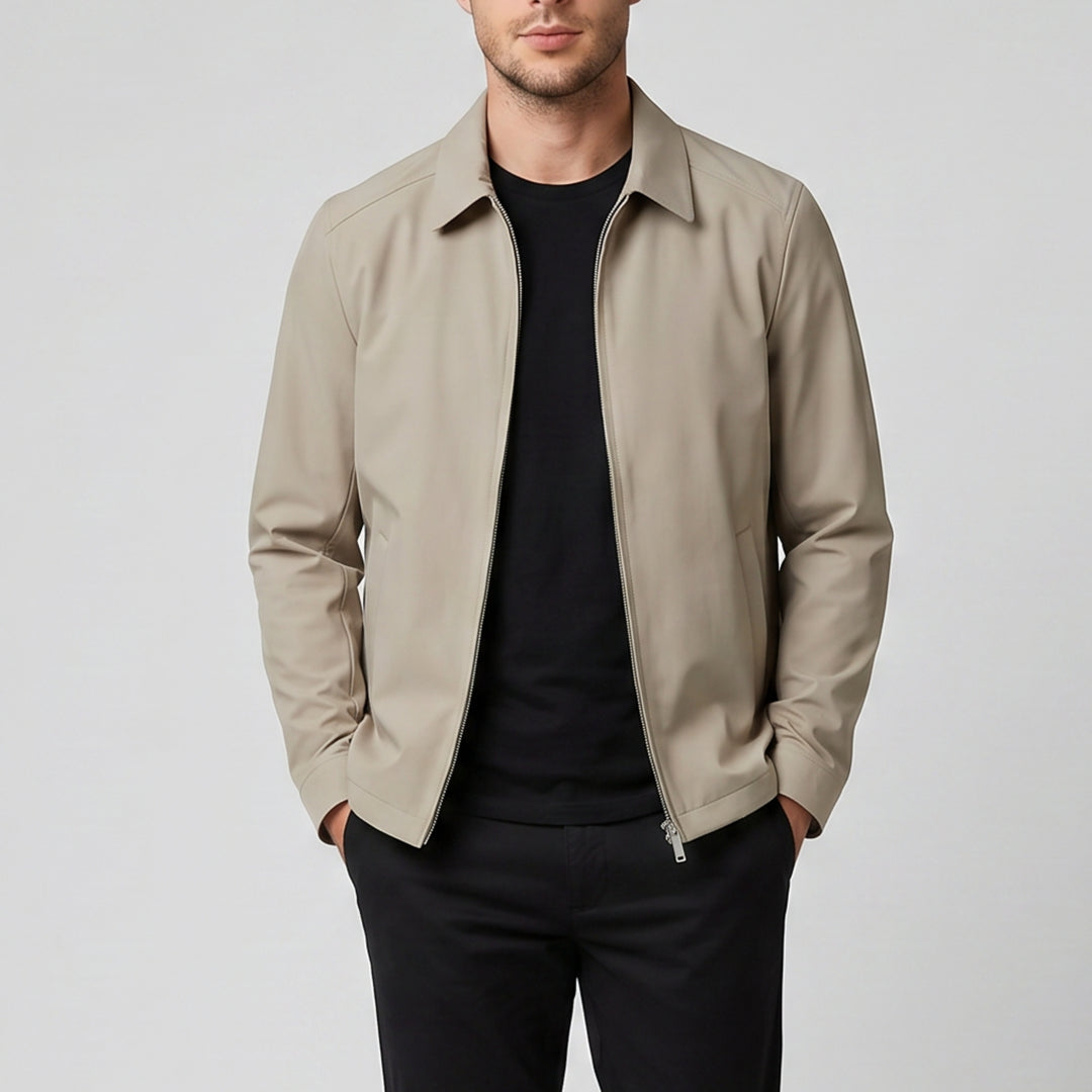 Men’s Herringbone Casual Lapel Blazer | Olamil