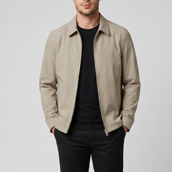 Men’s Herringbone Casual Lapel Blazer | Olamil