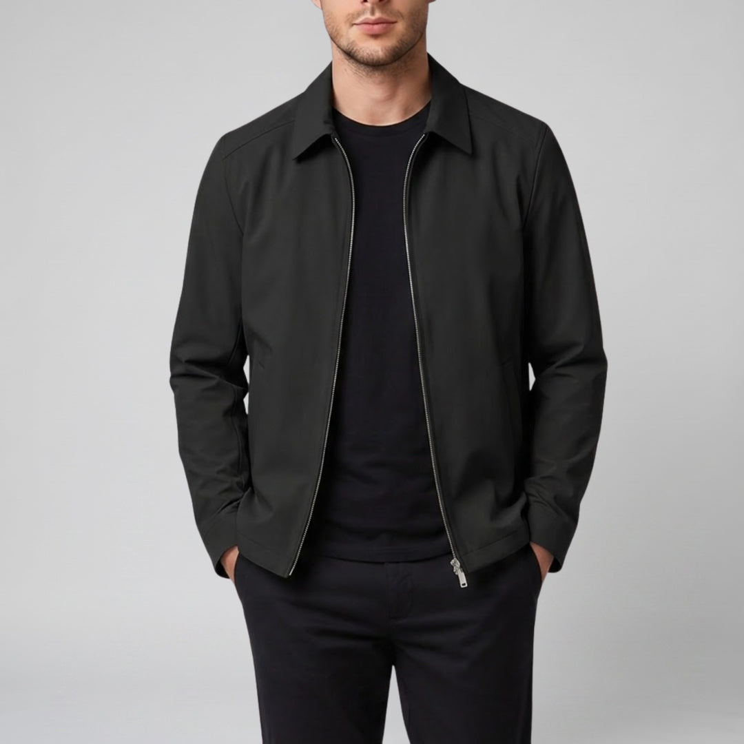 Men’s Herringbone Casual Lapel Blazer | Olamil