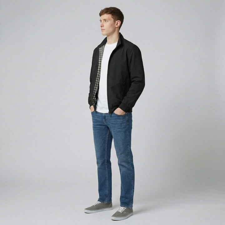 Men's Lightweight Zip-Up Bomber Jacket | Olamil