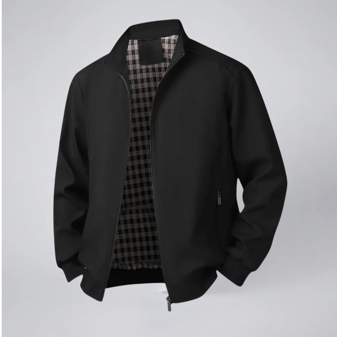 Men's Lightweight Zip-Up Bomber Jacket | Olamil