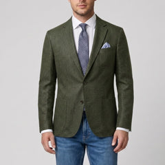 Men's Linen Blazer – Tailored