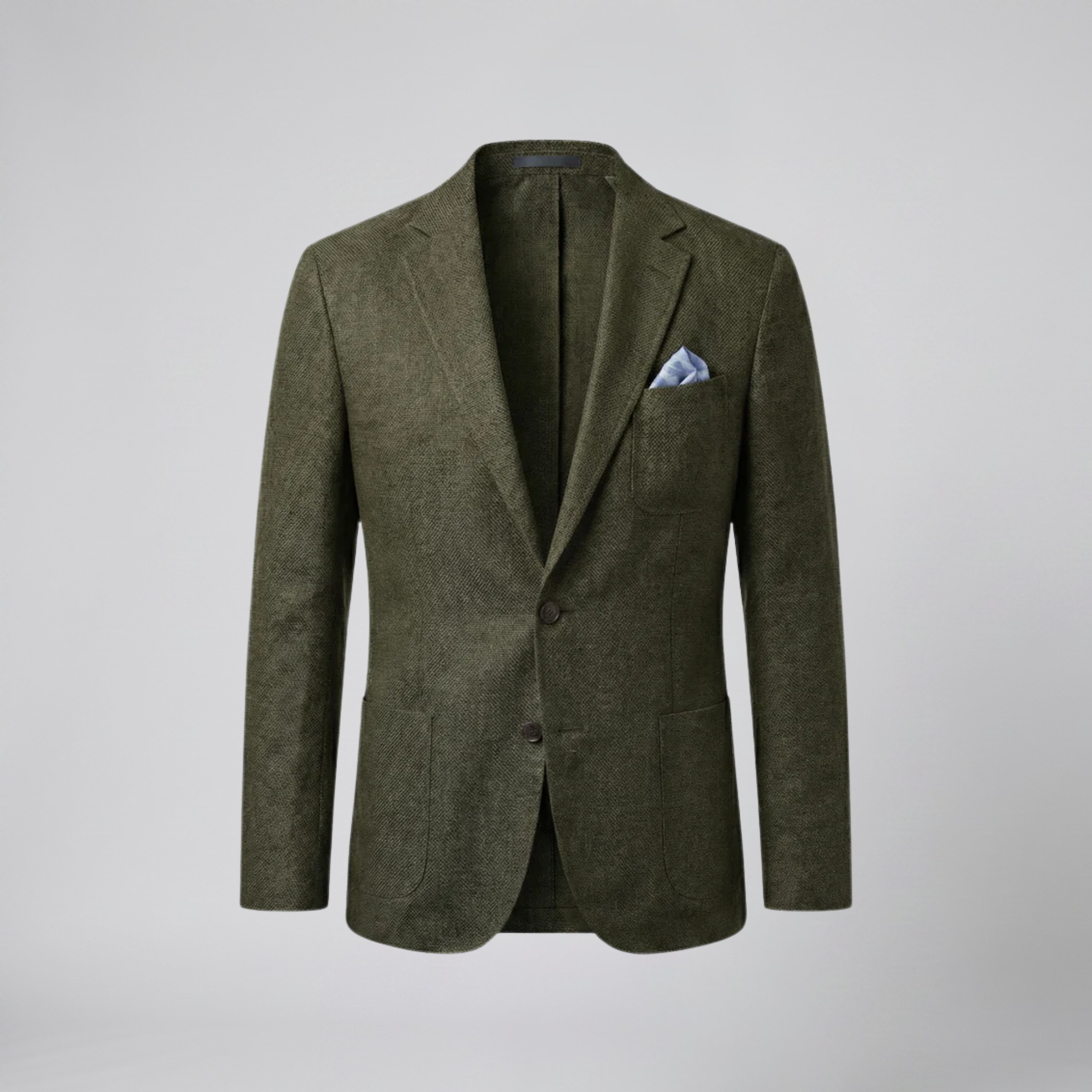Olamil- Men’s Linen-Blend Blazer