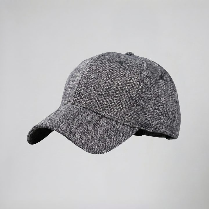 Men's Linen Blend Flat Cap | Olamil