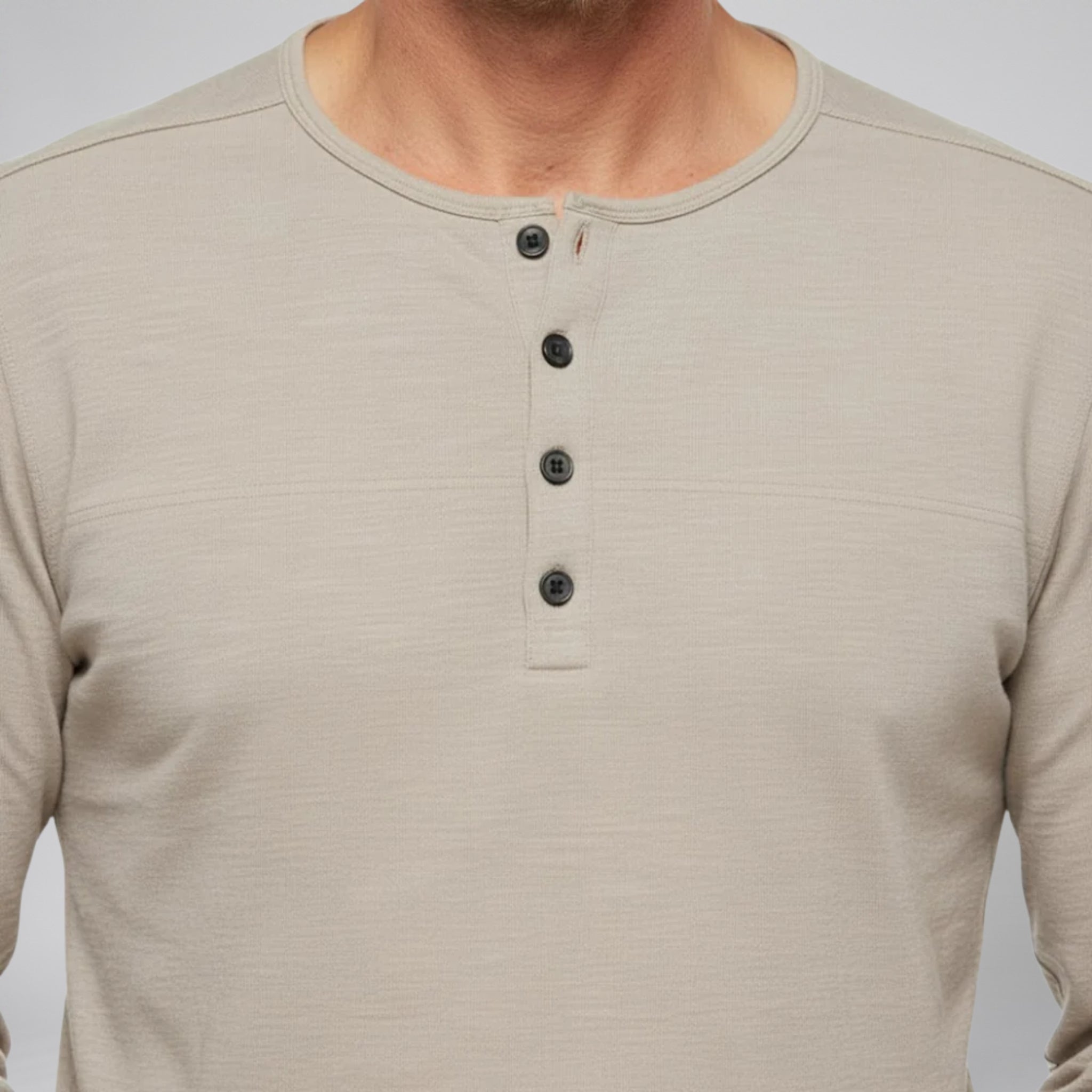 Men’s Long-Sleeve Cotton Slim-Fit T-Shirt | Olamil