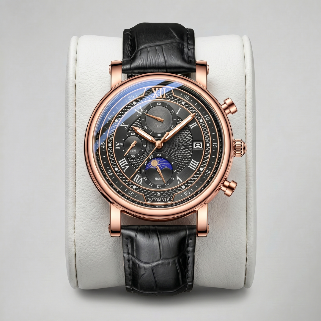 Men’s Moonphase Automatic Watch | Olamil