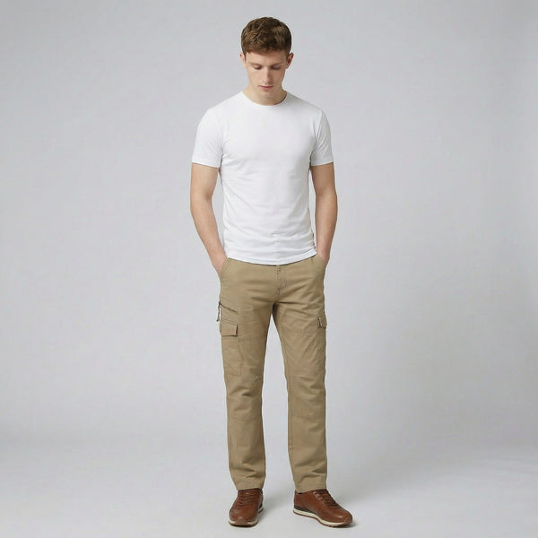 Men’s Multi-Pocket Utility Cargo Trousers | Olamil