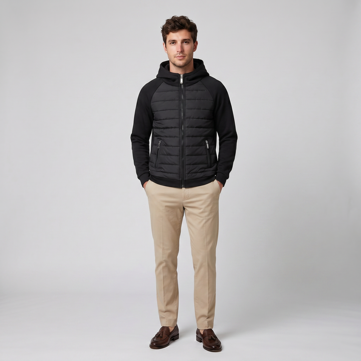 Olamil - Men’s Technical Quilted Hooded Jacket