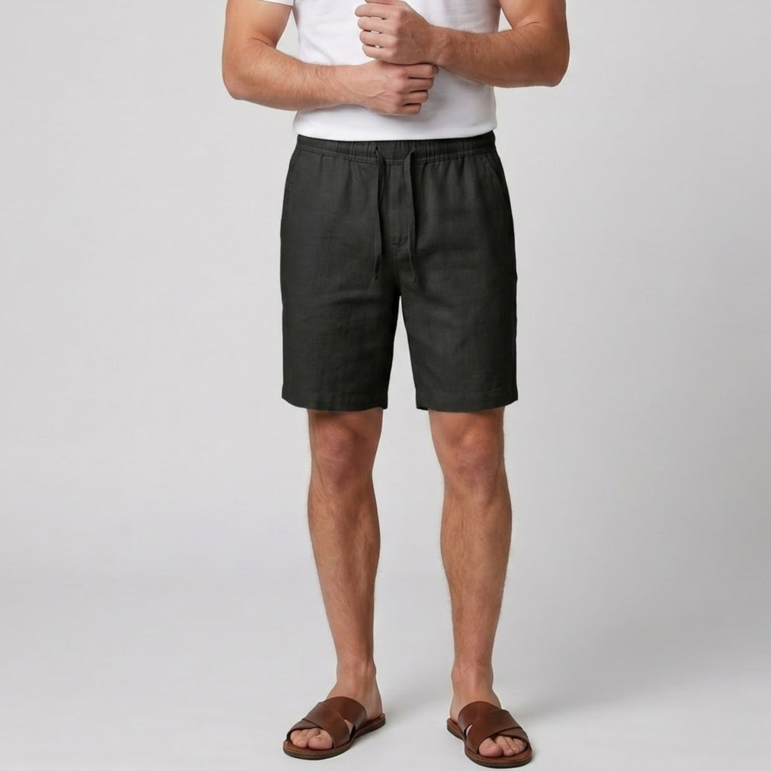 Men’s Relaxed Linen Shorts | Olamil