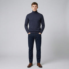 Men's Turtleneck Sweater – Ribbed Merino