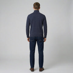 Men's Turtleneck Sweater – Ribbed Merino