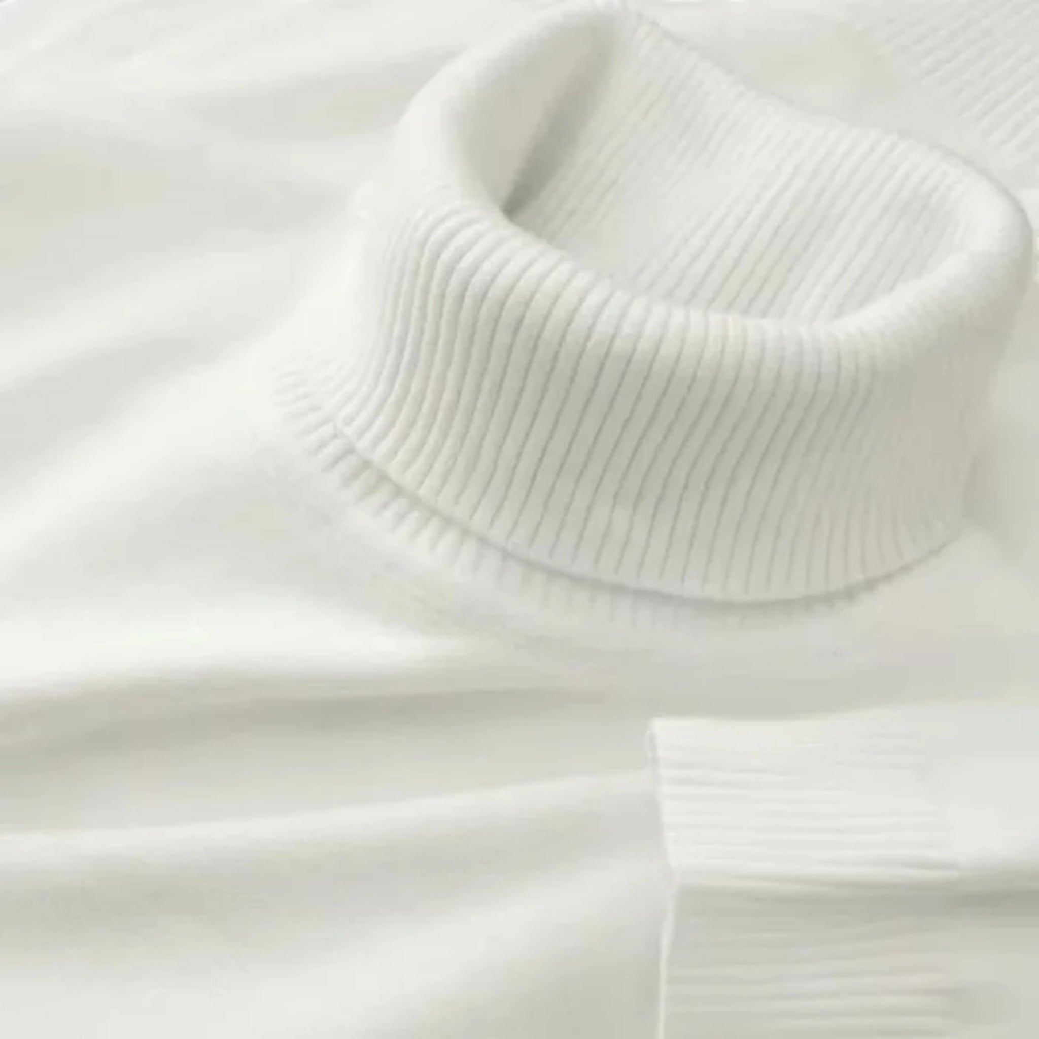 Olamil - Men’s Ribbed Merino Roll Neck Jumper