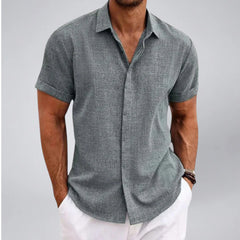 Men's Linen Shirt – Short Sleeve