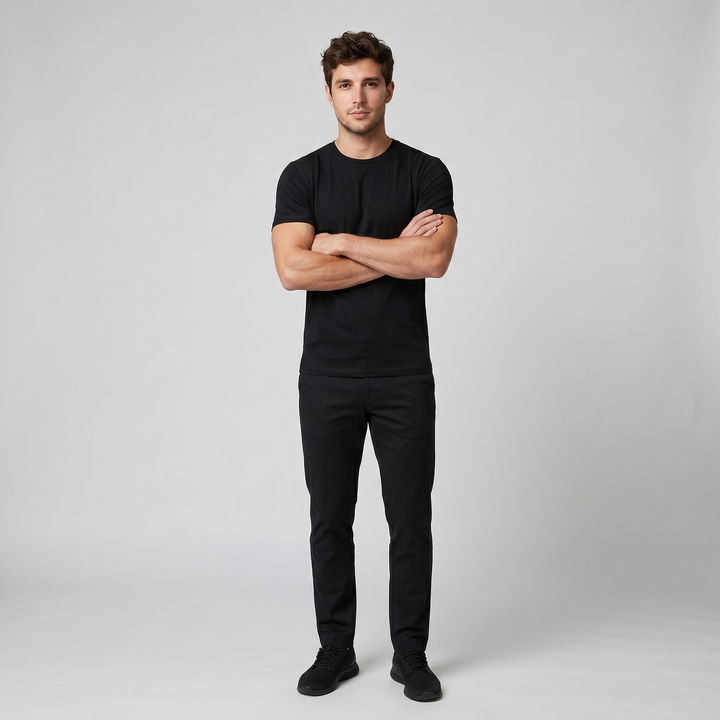Men’s Slim-Fit Crew-Neck T-Shirt | Olamil