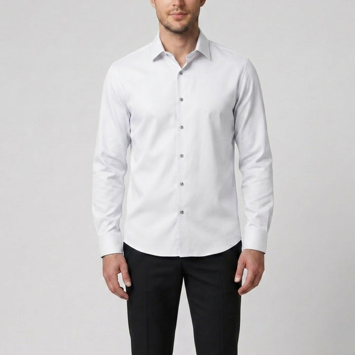 Men’s Slim-Fit Long-Sleeve Dress Shirt | Olamil