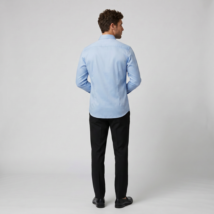 Men’s Slim-Fit Long-Sleeve Dress Shirt | Olamil