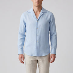 Men's Linen Shirt – Slim Fit