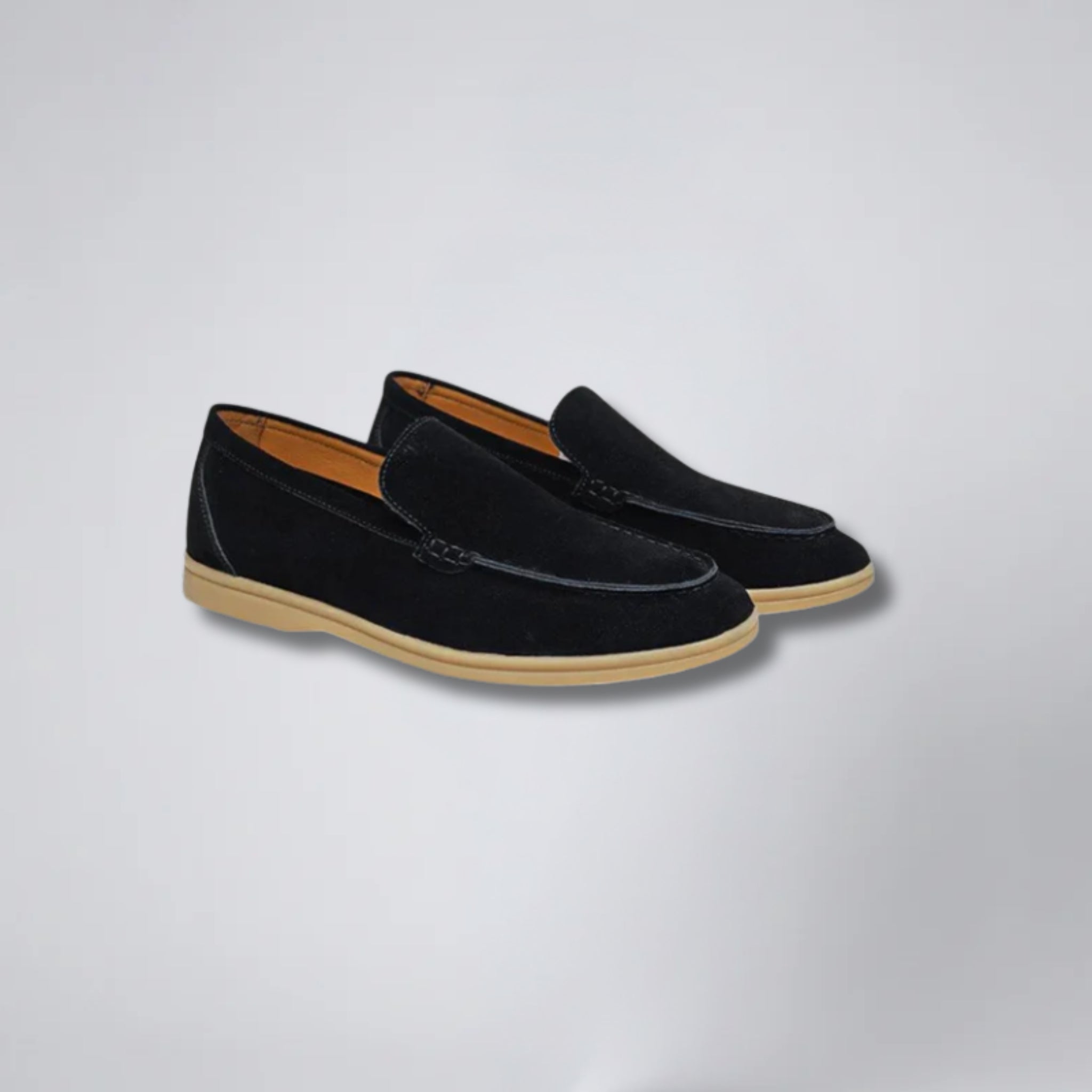 Olamil - Men’s Slip-On Suede Penny Loafers