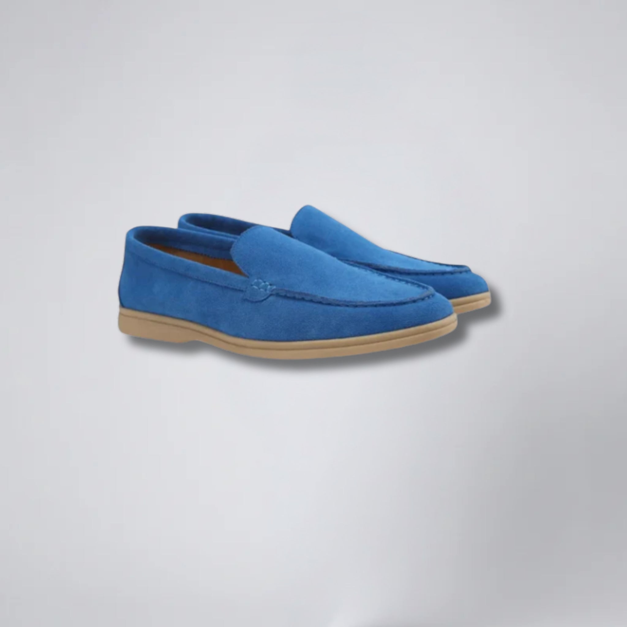 Olamil - Men’s Slip-On Suede Penny Loafers