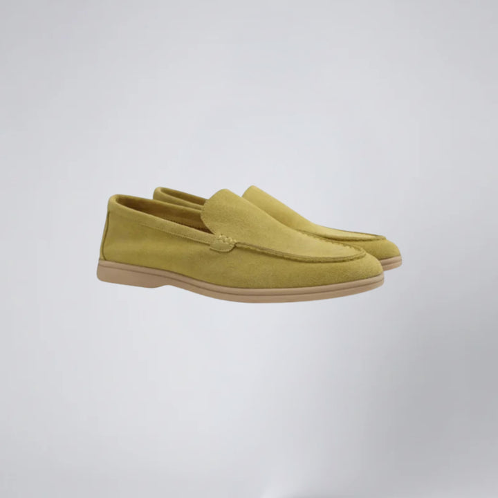 Men’s Slip-On Suede Penny Loafers | Olamil