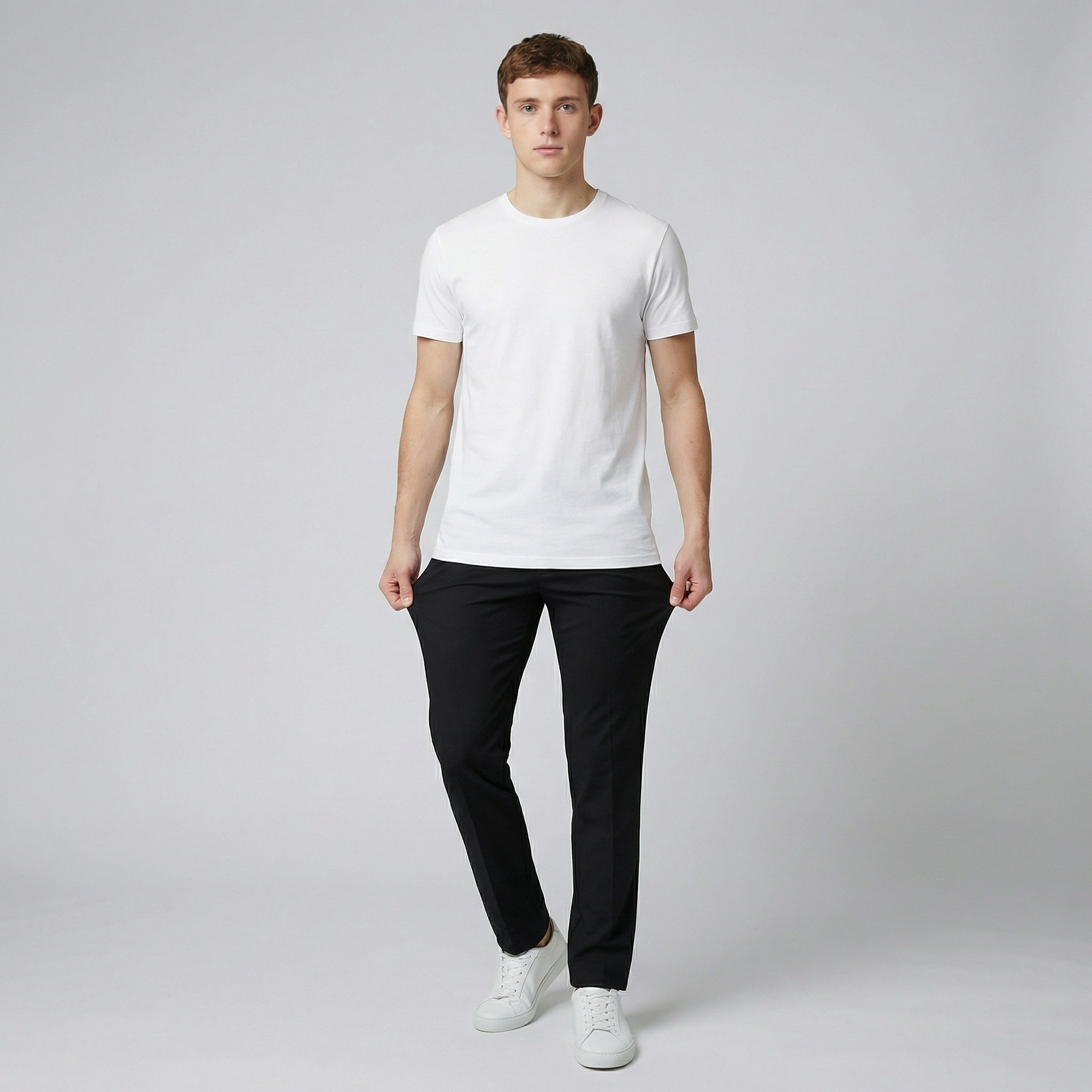Olamil - Men’s Stretch Cotton Chino Trousers