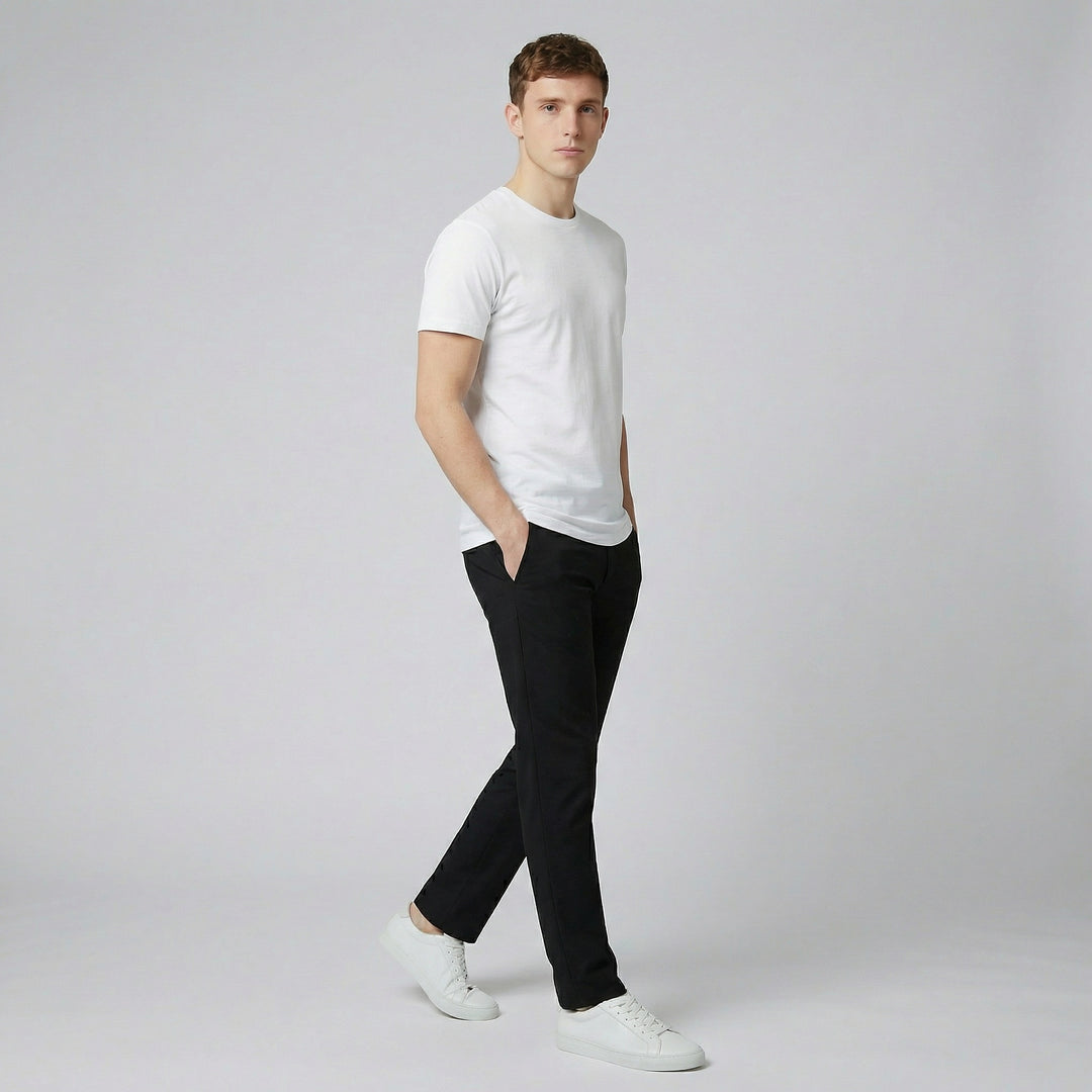 Men’s Stretch Cotton Chino Trousers | Olamil