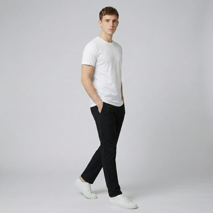 Men’s Stretch Cotton Chino Trousers | Olamil